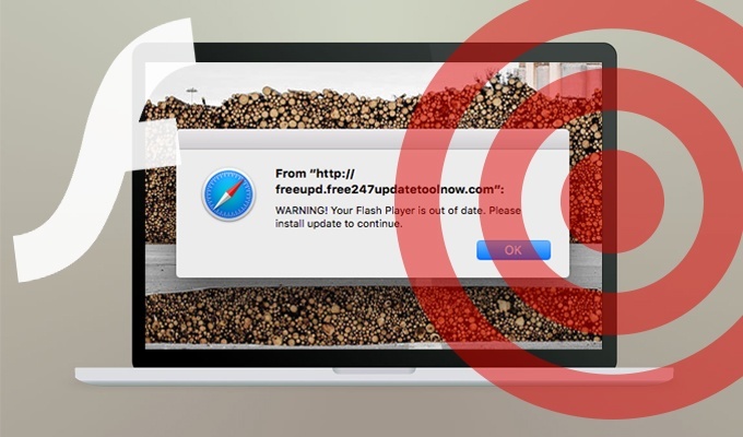 Flash Player Update Download New Version POP-UP Scam (Mac