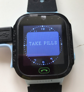 smartwatch pill alert